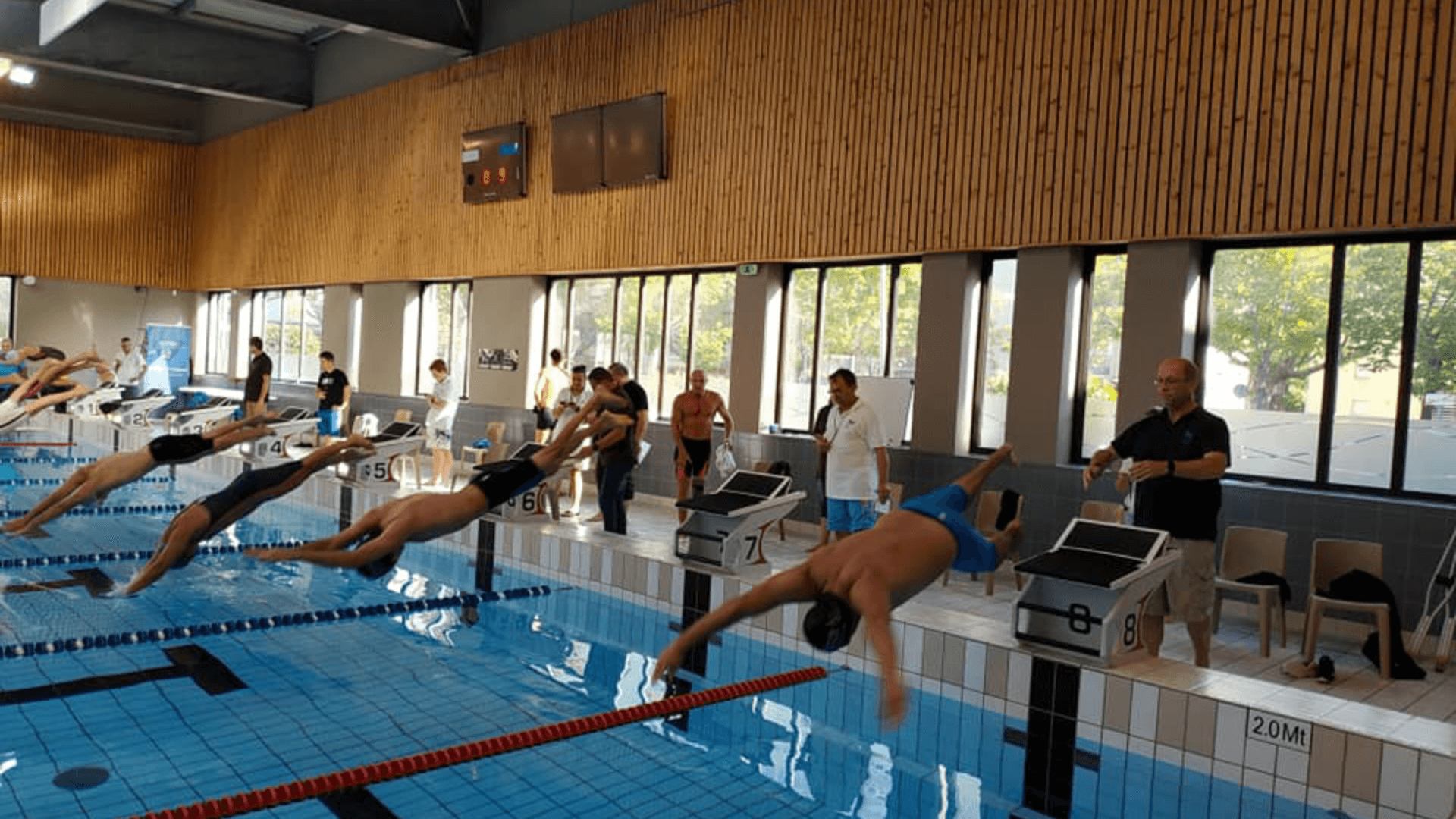 Compétition de natation 2019